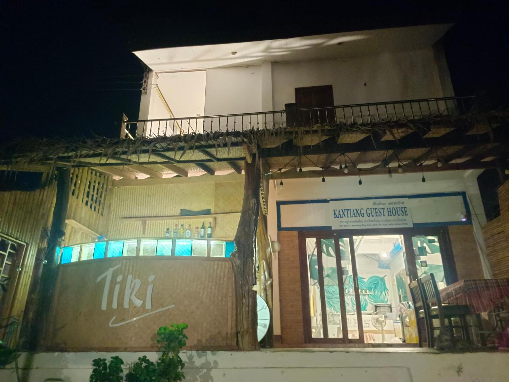 Tiki Bar-Kantiang Guesthouse Koh Lanta Ngoại thất bức ảnh