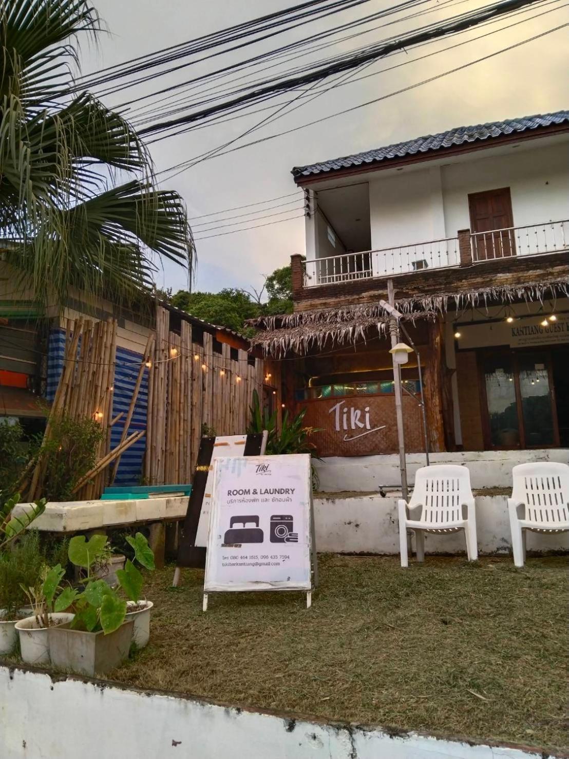 Tiki Bar-Kantiang Guesthouse Koh Lanta Ngoại thất bức ảnh